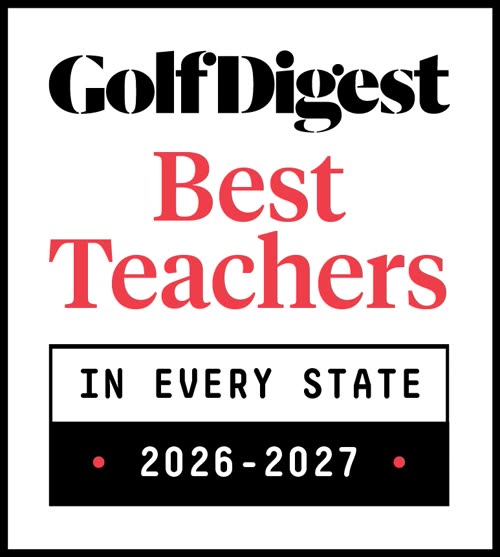 Golf Digest Best Teachers in Every State 2026-2027 badge